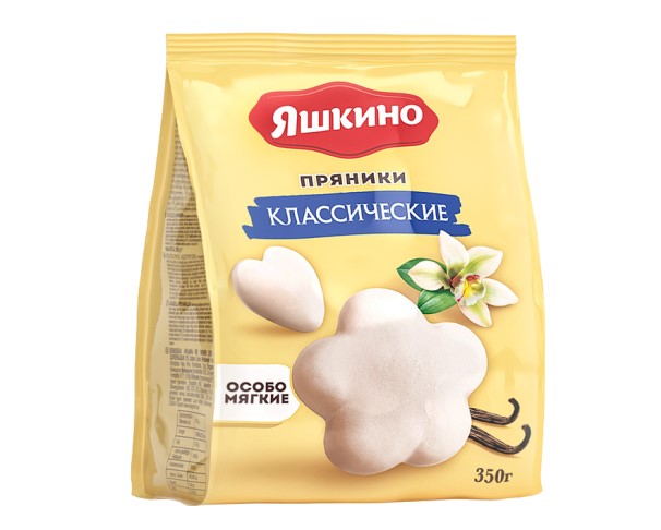 Пряники ЯШКИНО классические в глазури 350г / интернет-магазин напитков Виноград в Улан-Удэ