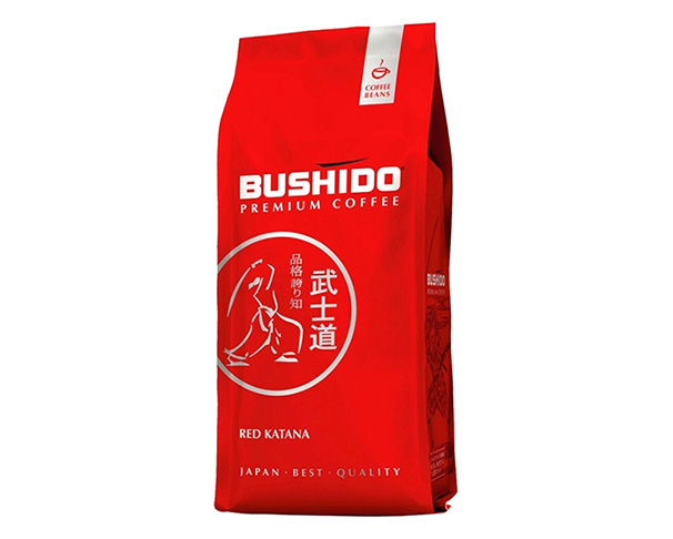 Кофе BUSHIDO Red Katana 100 г / интернет-магазин напитков Виноград в Улан-Удэ