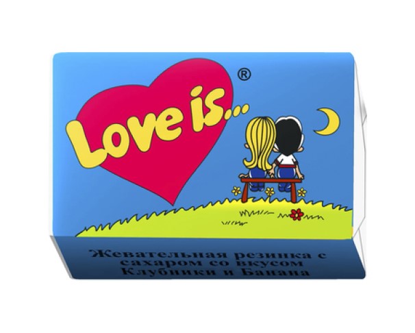 Жевательная резинка LOVE IS / интернет-магазин напитков Виноград в Улан-Удэ